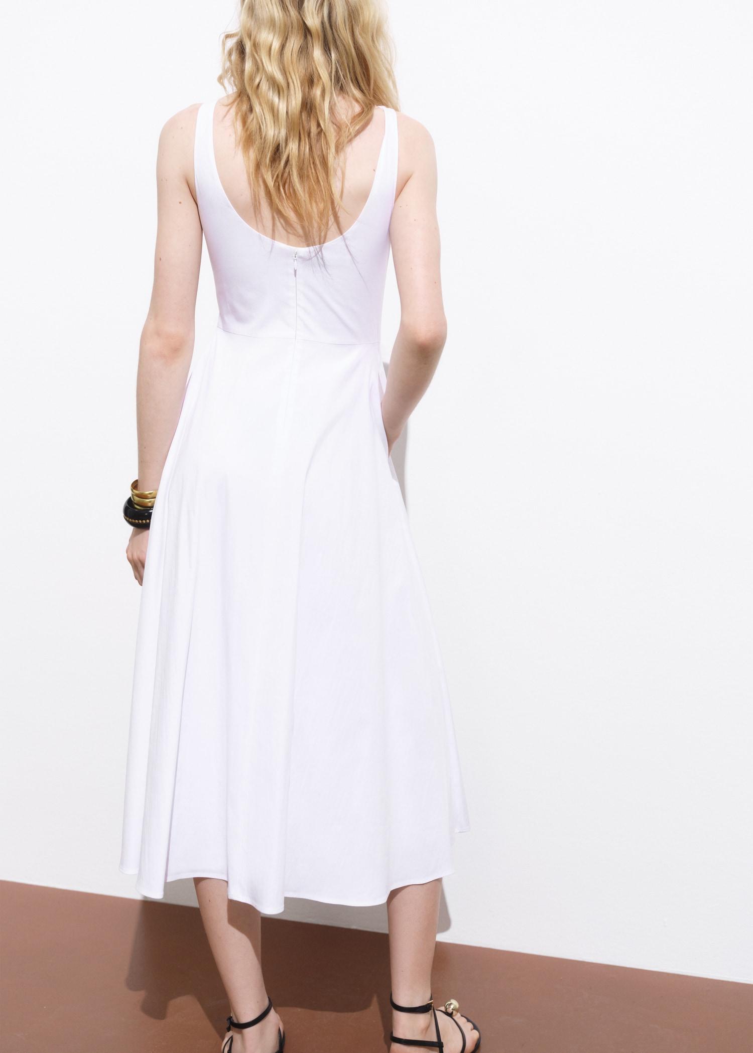 Flared midi-dress - Women | MANGO USA Product Image