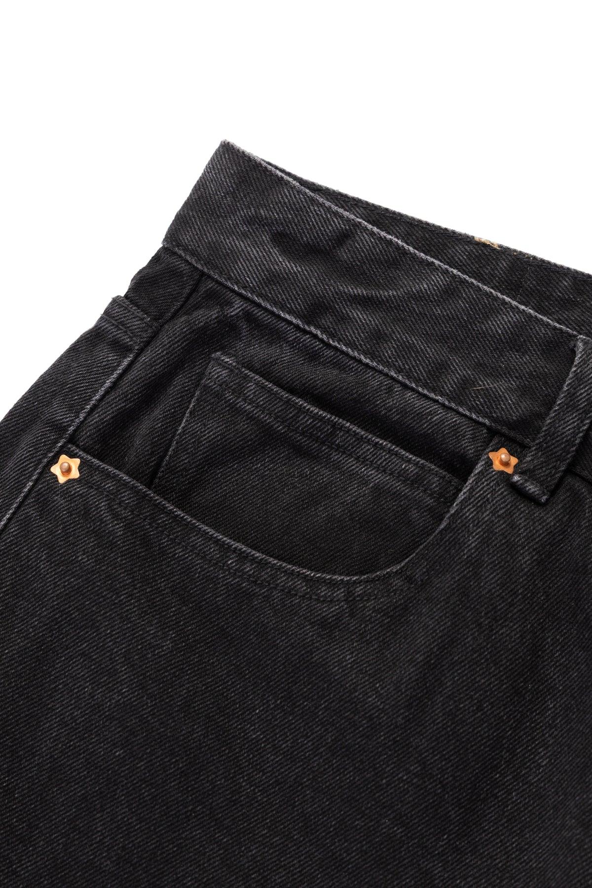 Larriet - Walé Jeans - Used Black Product Image