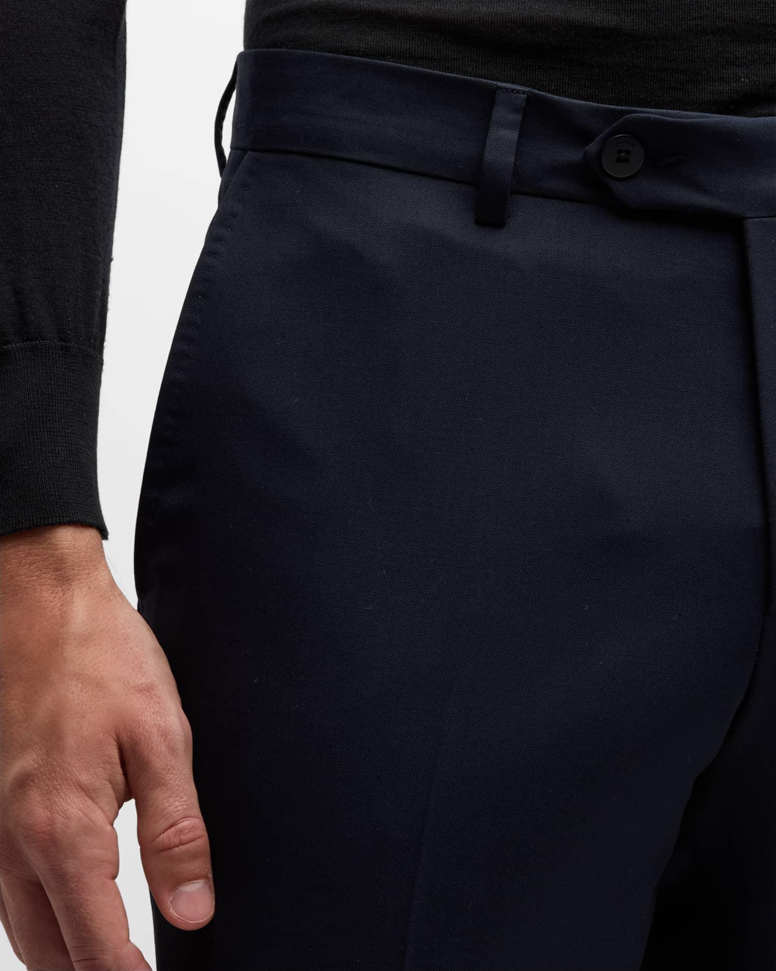 Men's Slim Wool Two-Piece Suit Product Image