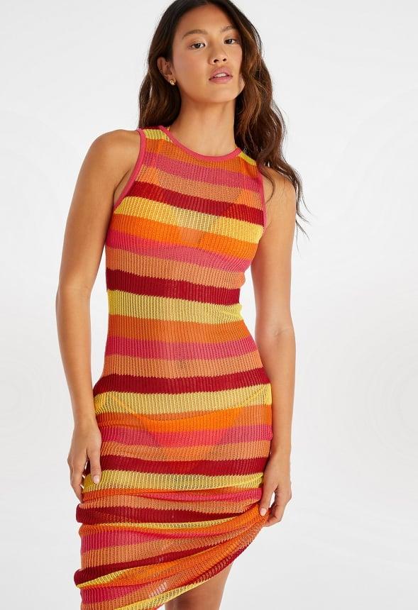 Crochet Tank Maxi Dress Product Image