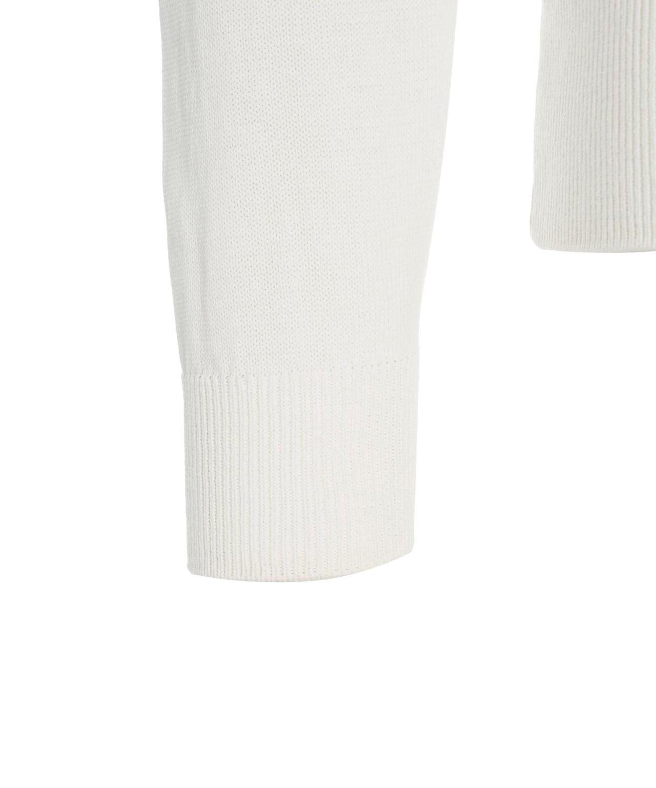 Knit cotton sweater Product Image