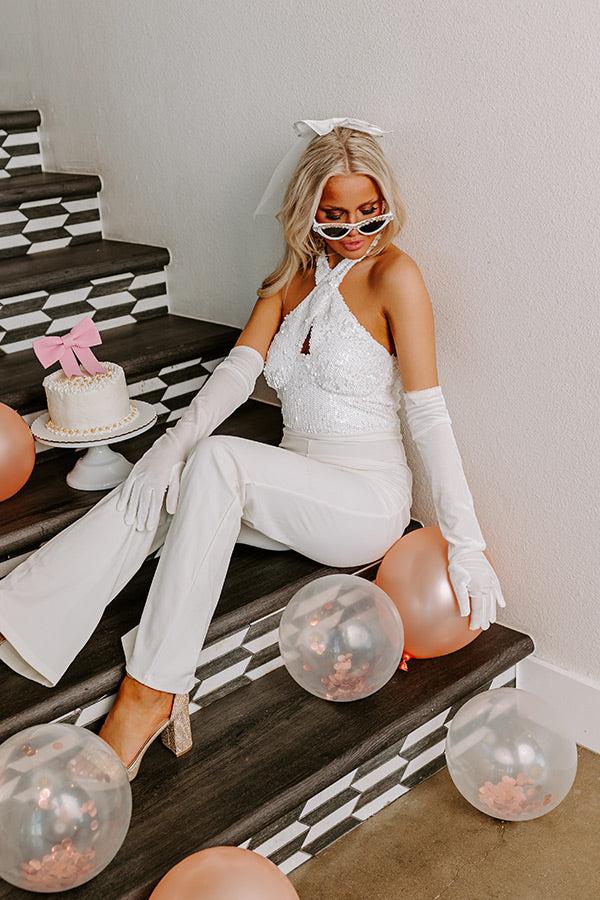 Invitation Only Sequins Jumpsuit Product Image