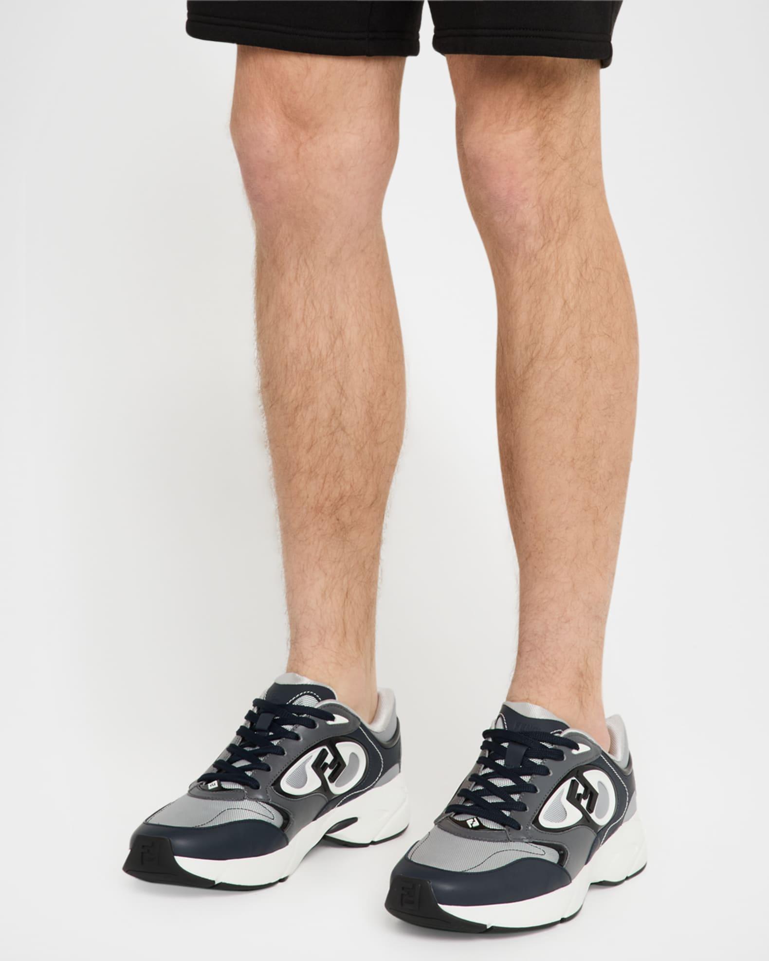 Men's Fendi Forward Mesh Low-Top Sneakers Product Image