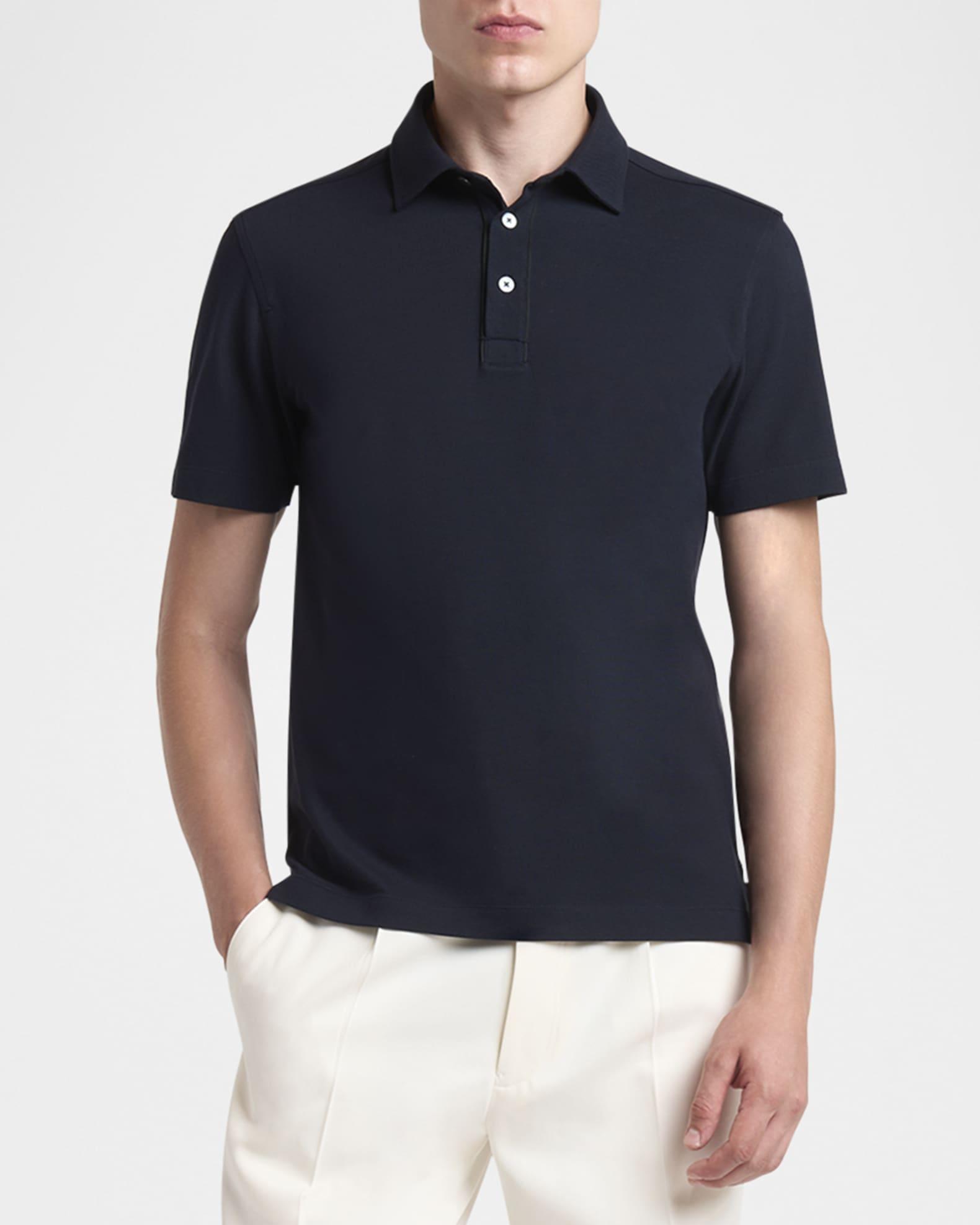 Men's Pique Polo Shirt Product Image