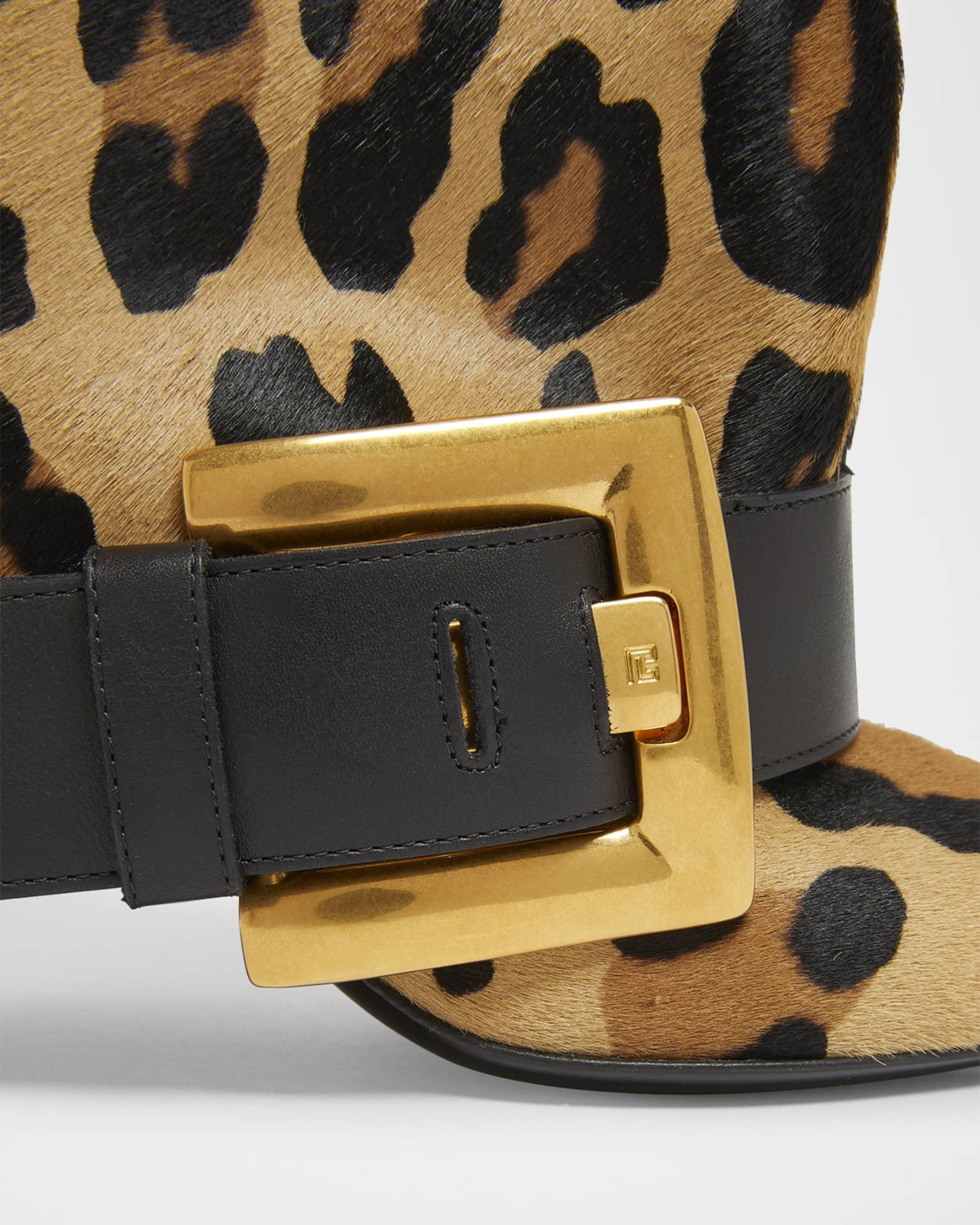 Anthem Leopard-Print Pony Knee-High Boots Product Image