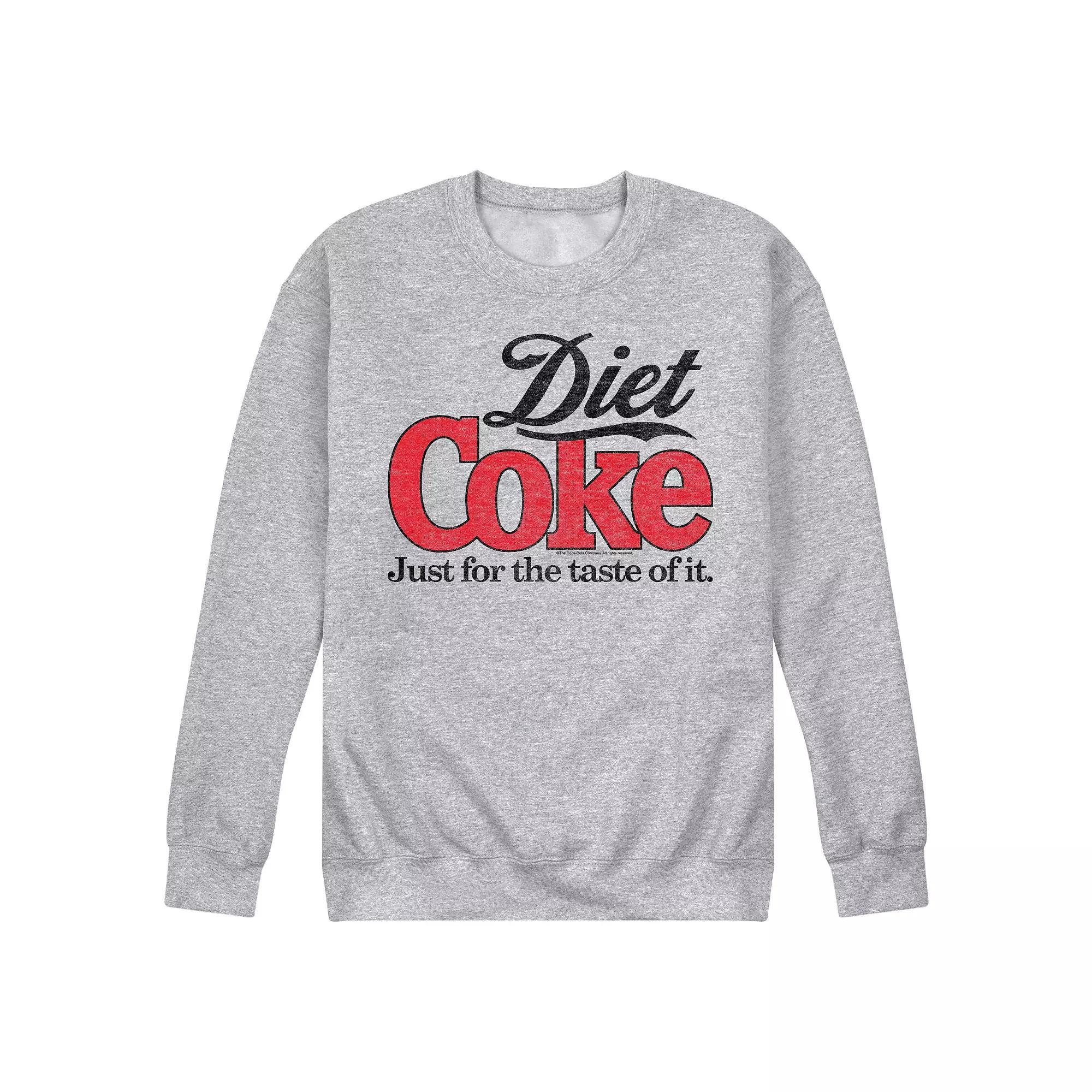 Men's Diet Coke Heart Logo Fleece Sweatshirt,  Product Image
