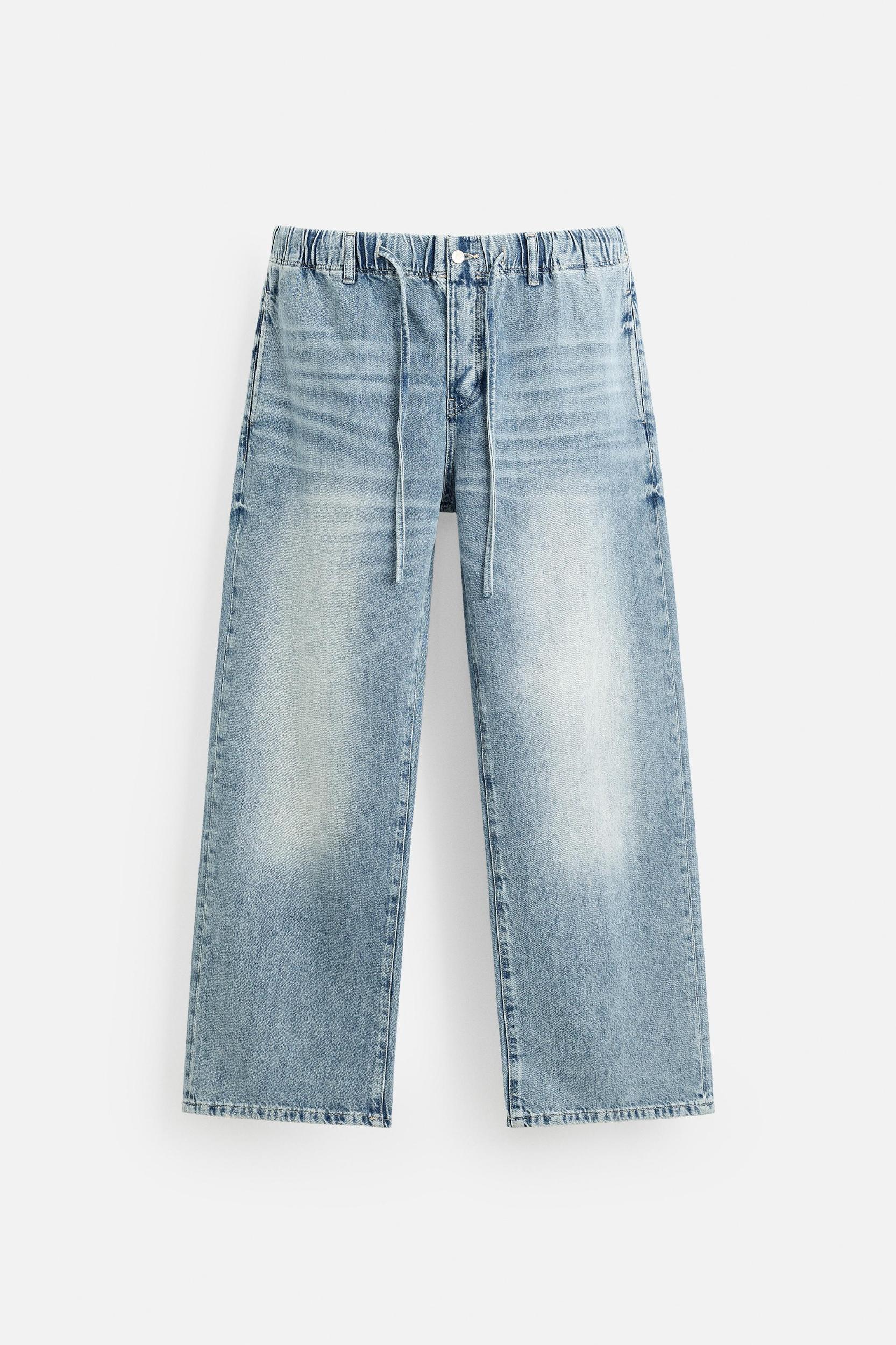 RELAXED FIT JOGGER WAIST JEANS Product Image