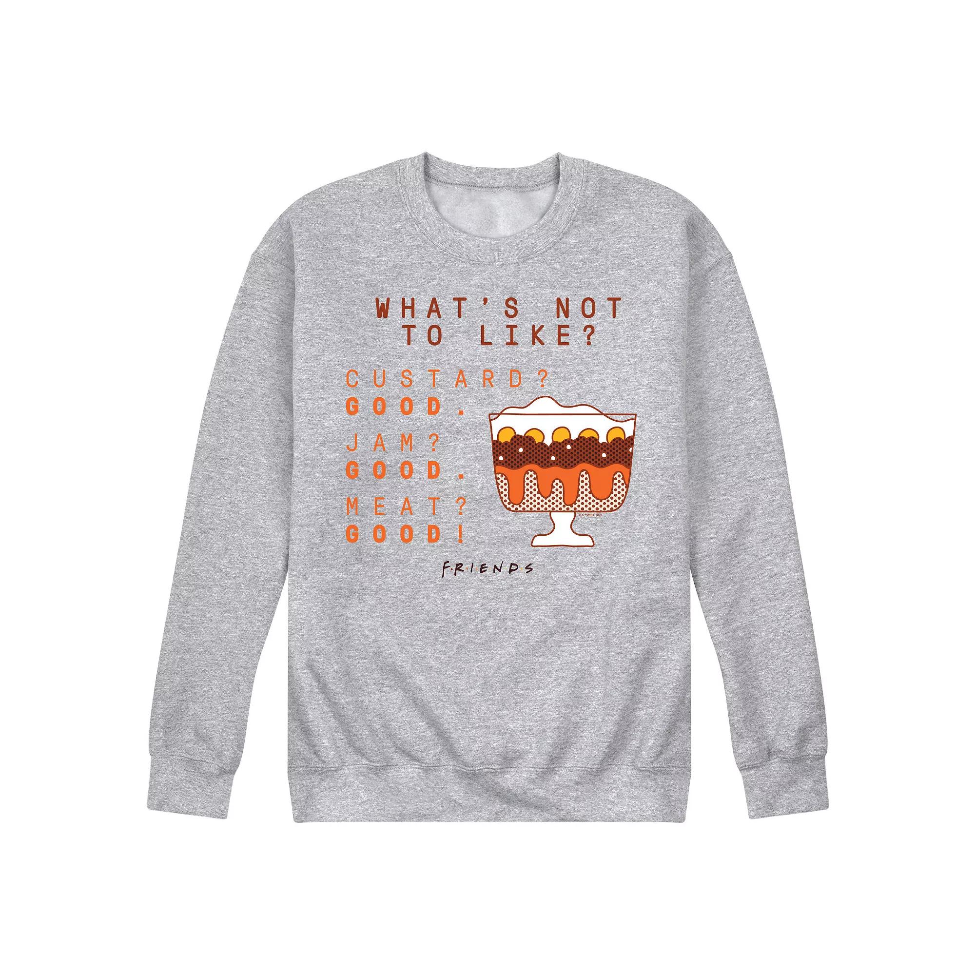 Men's Friends What's Not To Like Parfait Fleece Sweatshirt,  Product Image