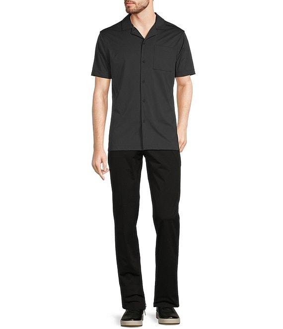 Murano Slim Fit Performance Stretch Short Sleeve Woven Camp Shirt Product Image