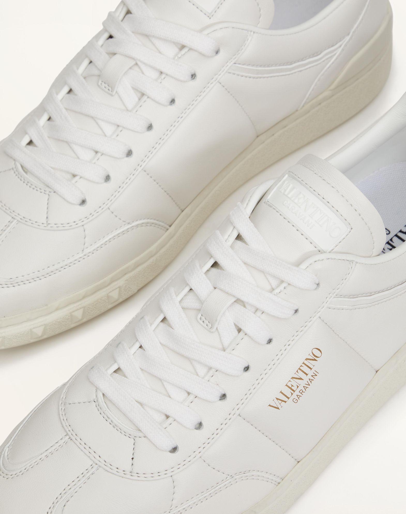 Upvillage Low Top Nappa Leather Sneaker  Product Image