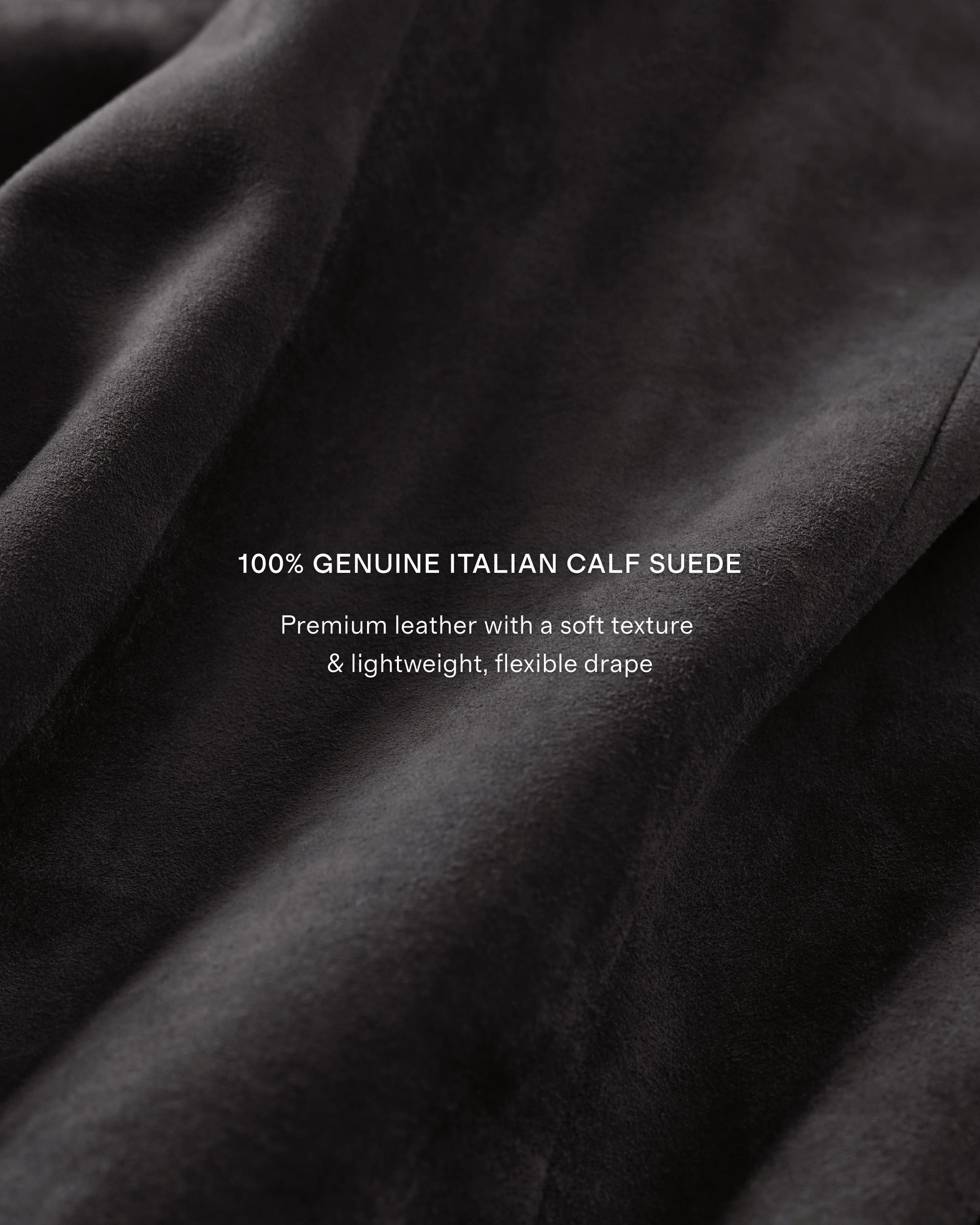 Quince | Men's Italian Suede Trucker Jacket Size XL, Suede Leather Product Image