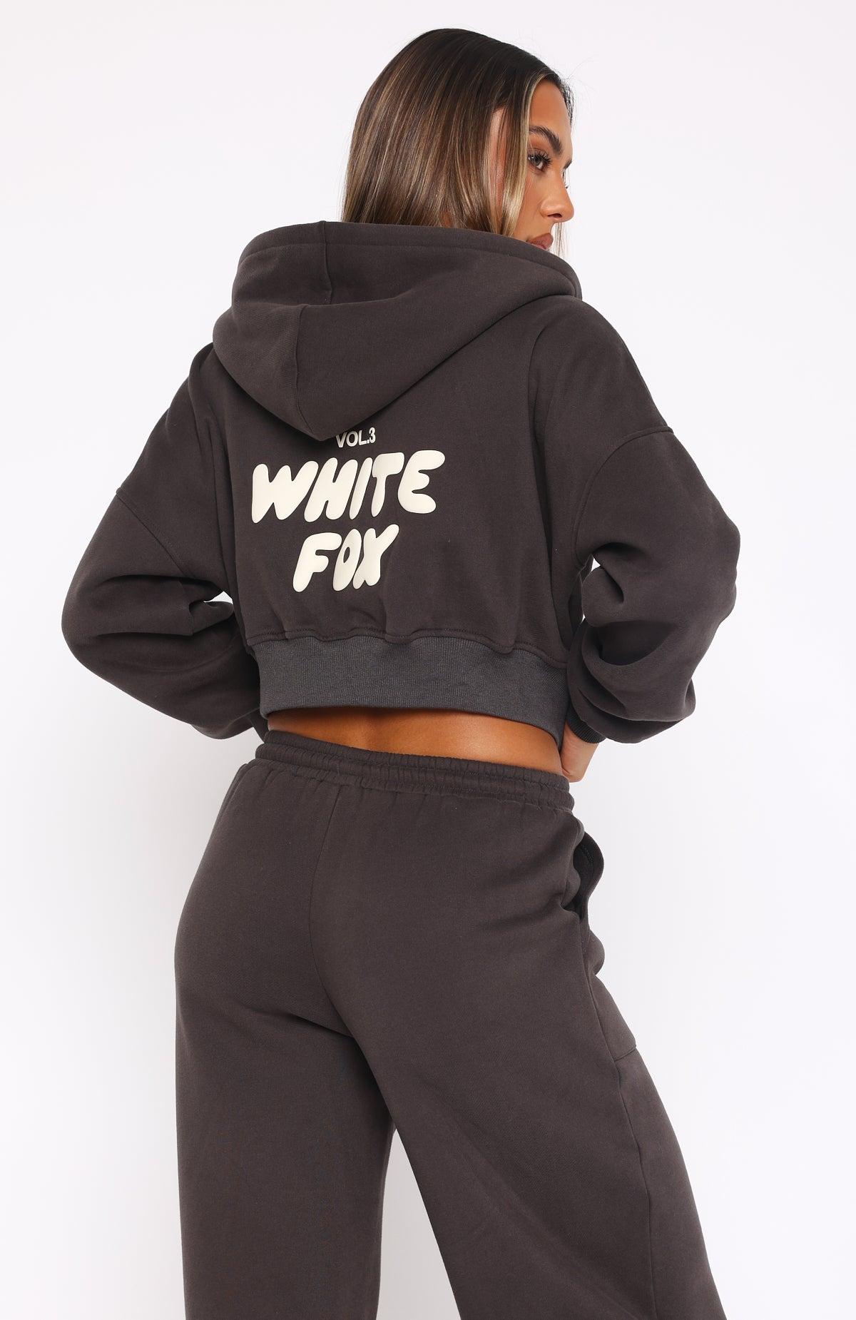 Offstage Cropped Zip Hoodie Shadow Product Image