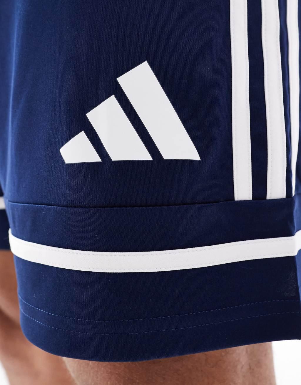 adidas Football Tiro shorts in navy Product Image