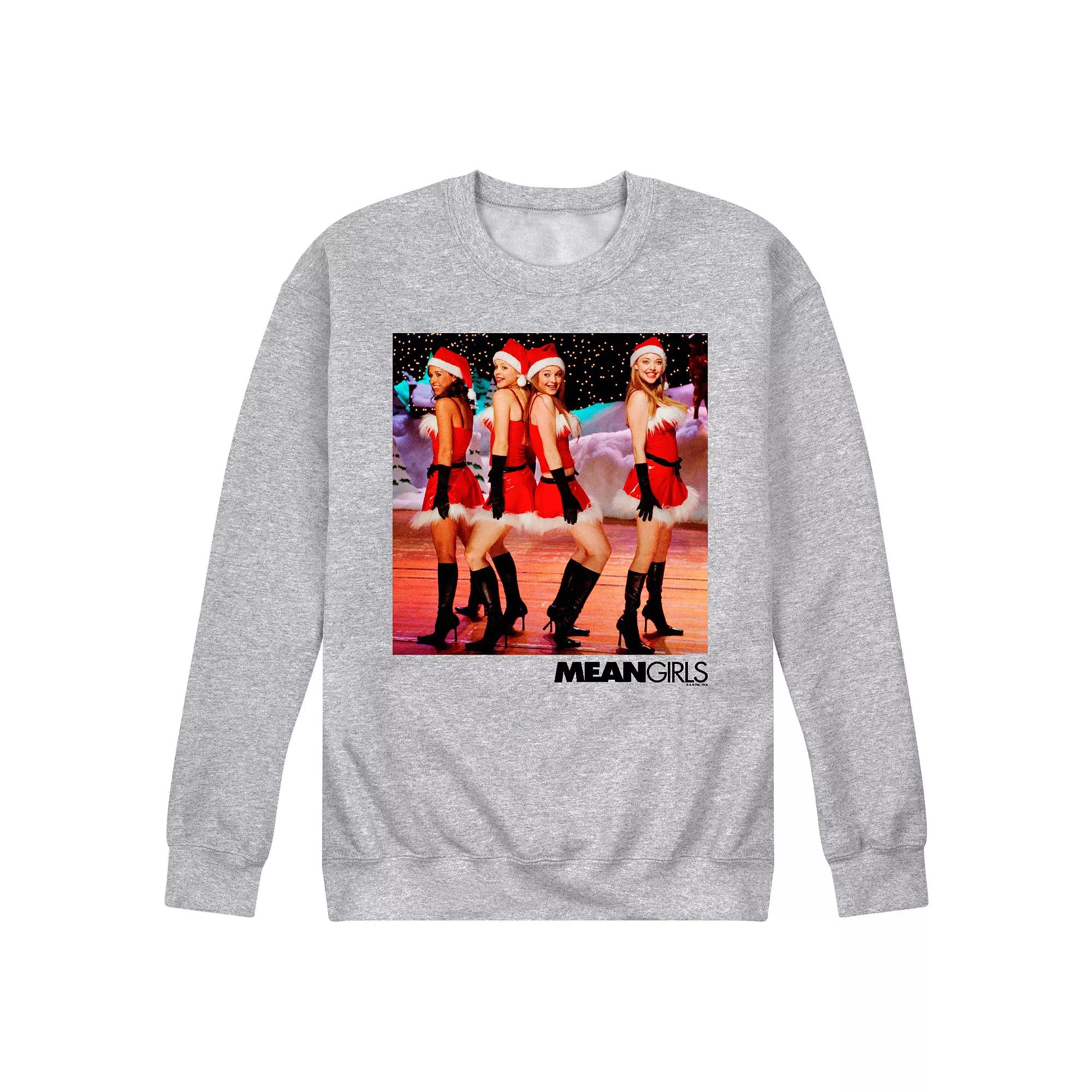 Men's Mean Girls Santa Fleece Sweatshirt,  Product Image