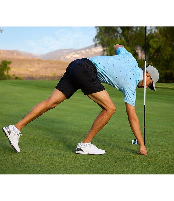 Callaway Allover Birdie Print Short Sleeve Polo Shirt Product Image