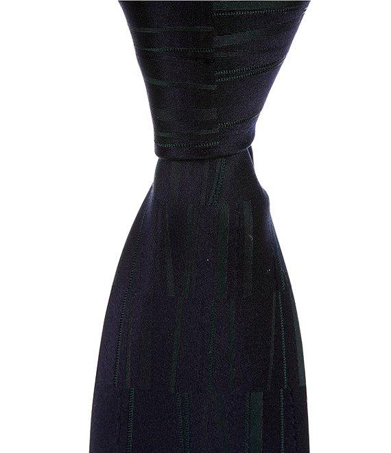 Murano Abstract Lines 3 1/8#double; Woven Silk Tie Product Image