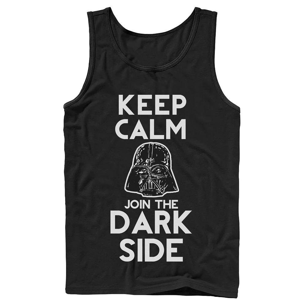 Men's Star Wars Darth Vader Keep Calm Join Us Tank Top,  Product Image