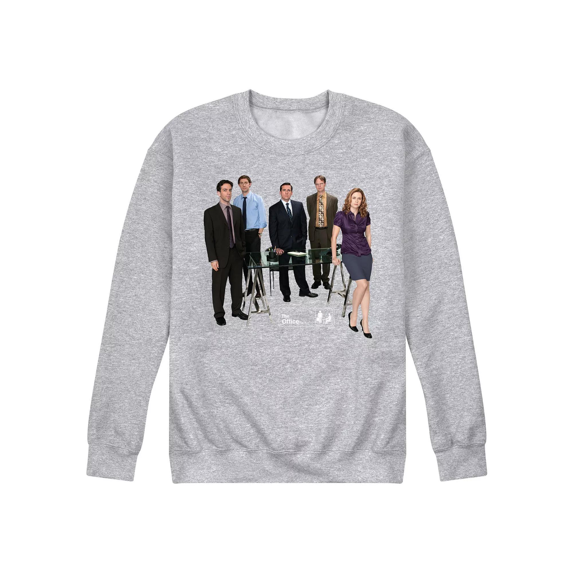 Men's The Office Cast Photo Sweatshirt,  Product Image