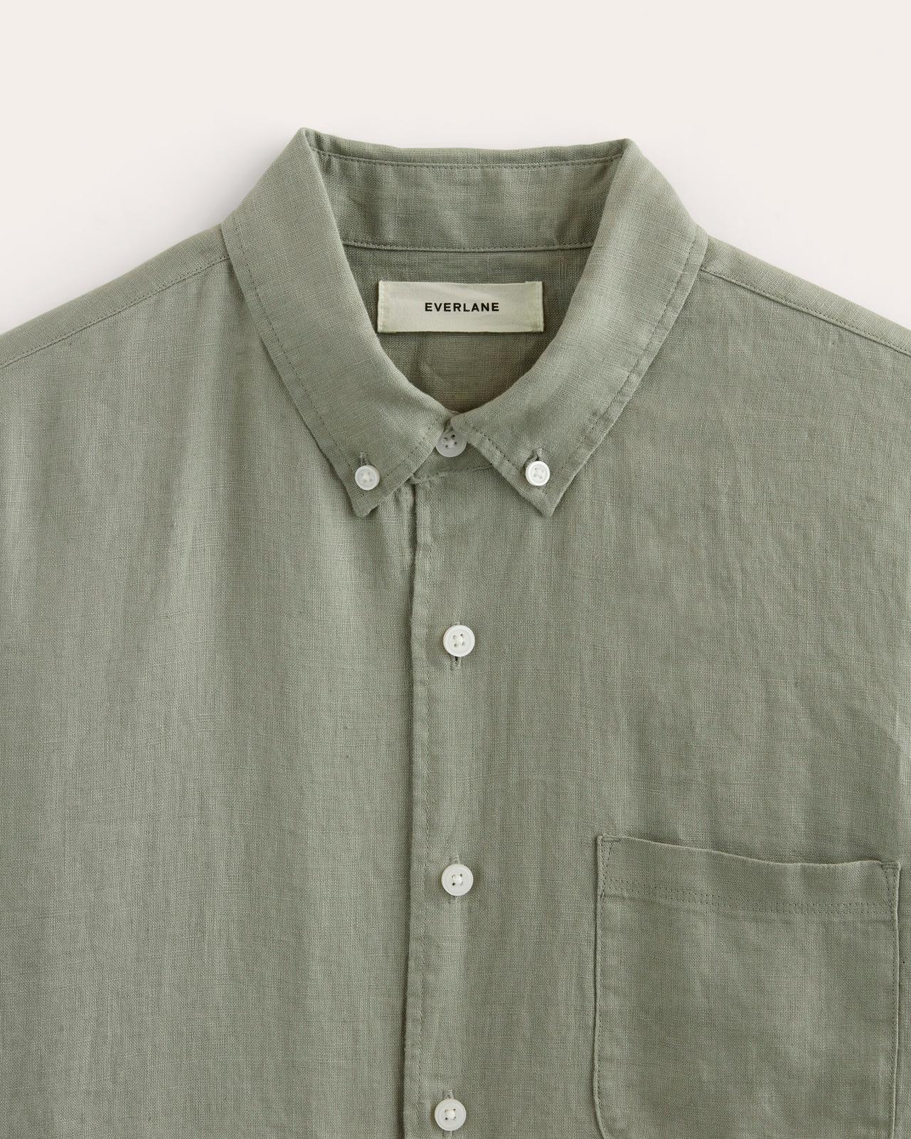 Mens Classic Short-Sleeve Shirt in Linen by Everlane Product Image
