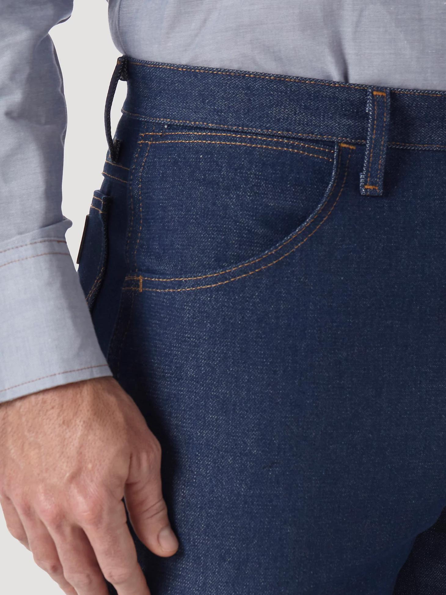 Wrangler® Cowboy Cut® Boot Jean Rigid - Regular Fit | Men's JEANS | Wrangler® Product Image