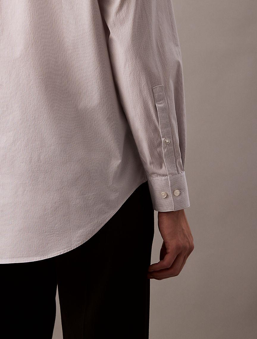 Steel Stripe Slim Fit Button-Down Shirt Product Image