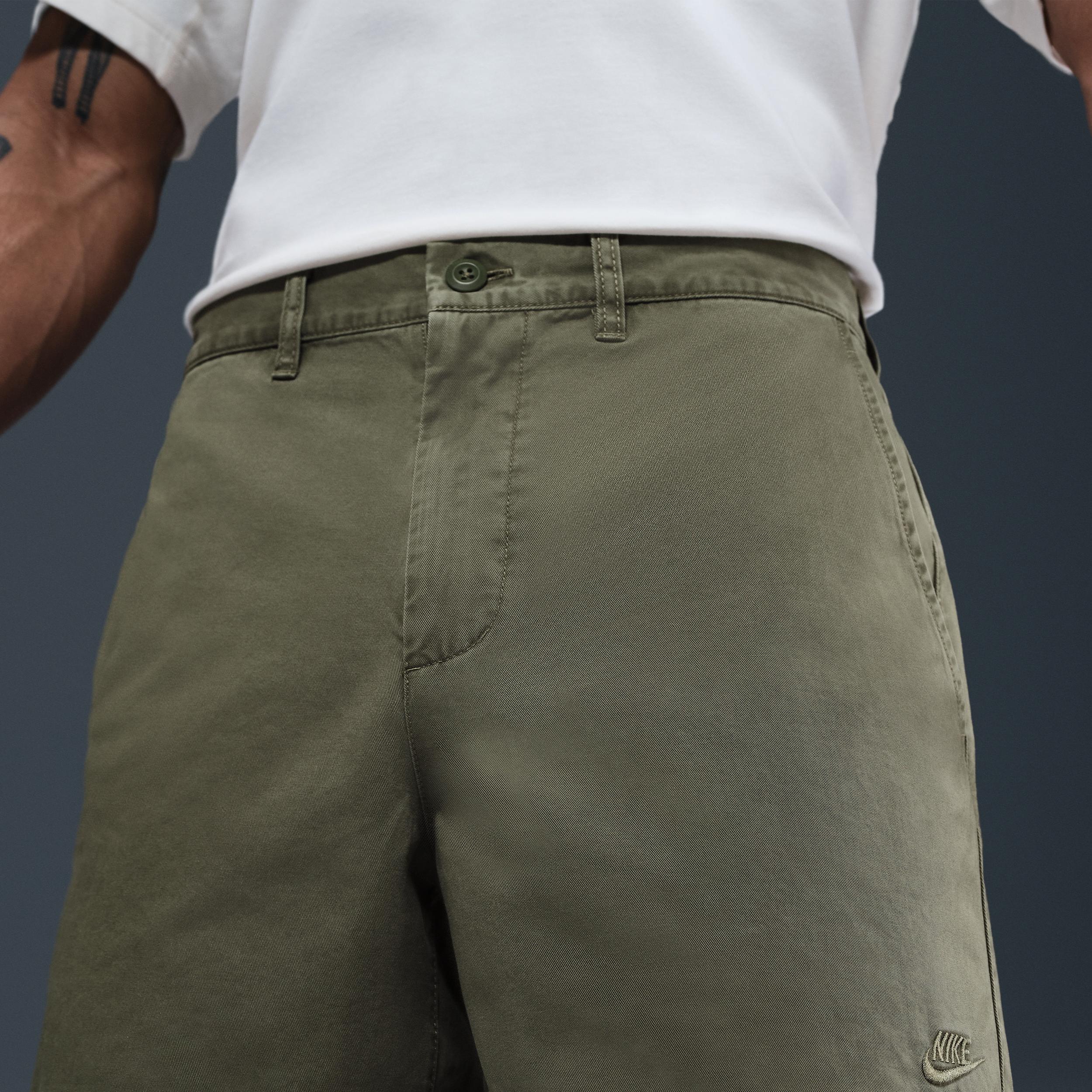 Nike Mens Club Washed Chino Shorts | HJ2658-222 Product Image