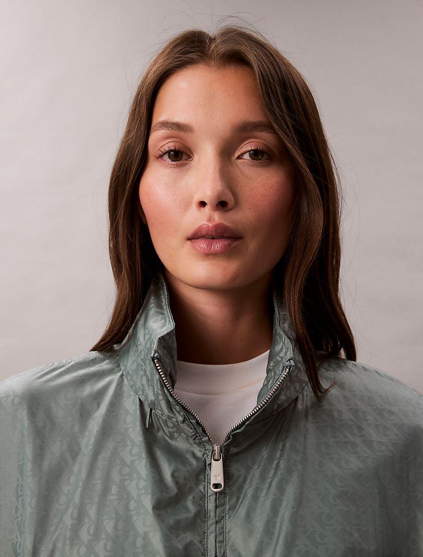Allover Monogram Windbreaker Jacket Product Image