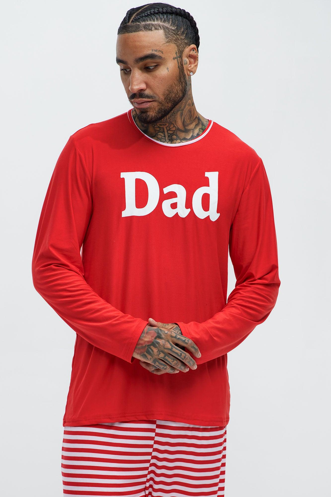 Be Merry Holiday PJ Set - Red/White Product Image