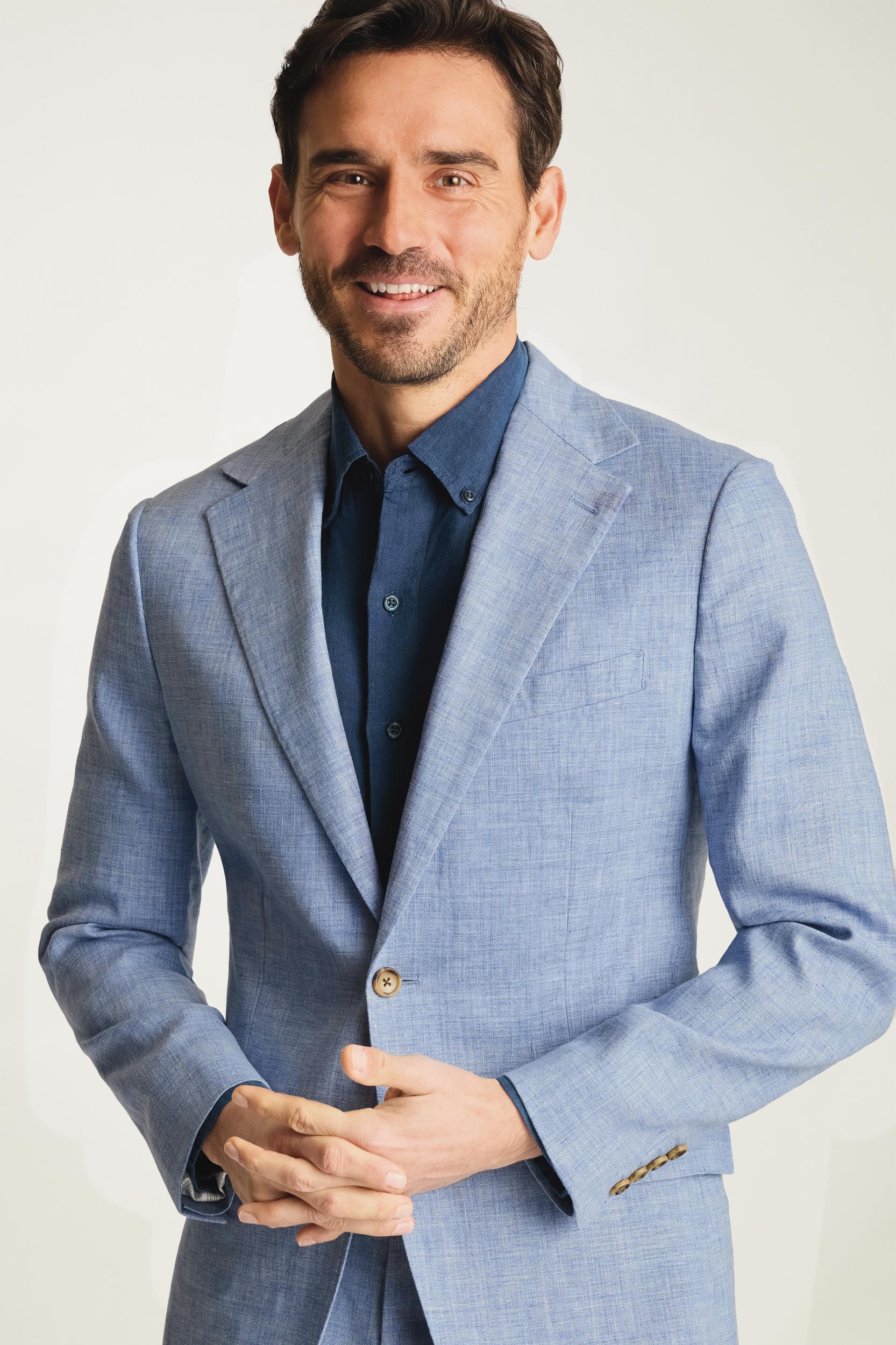 Jetsetter Italian Linen Blazer Product Image