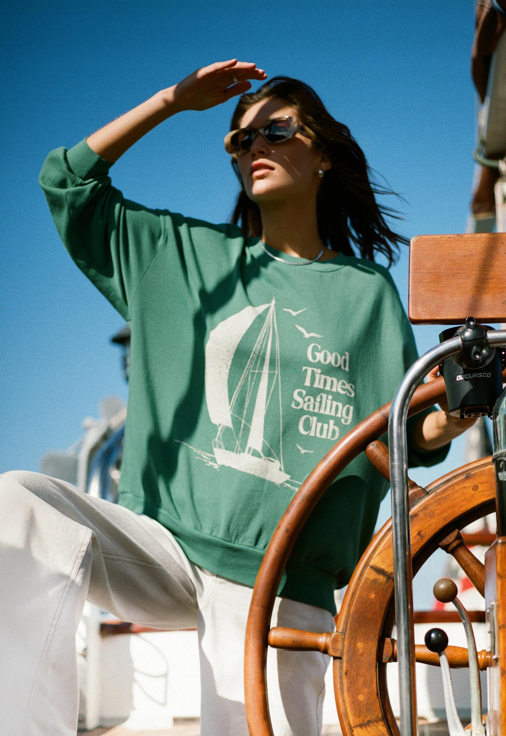 SAIL AWAY SUNDAY SWEATSHIRT *FS Product Image