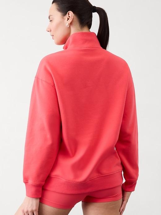 Power of She Forever Fleece 1/4 Zip Sweatshirt Product Image