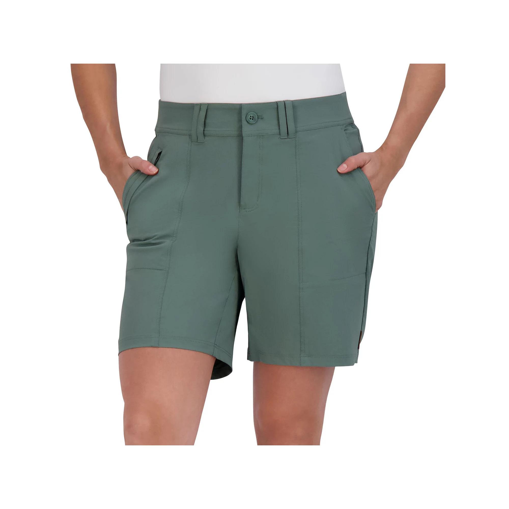 Women's ZeroXposur Mountain Stretch Ripstop 7-in. Shorts, Size: Small, Dry Green Product Image