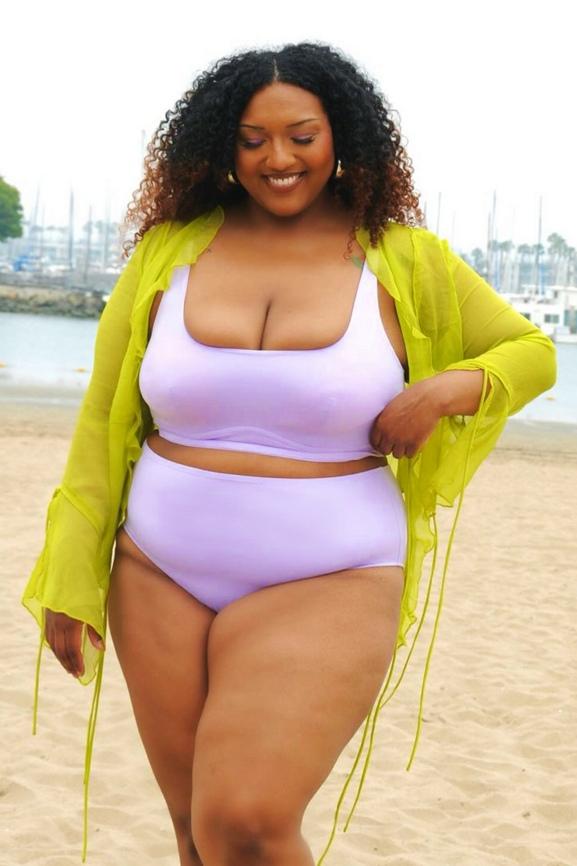 Shaping Swim Square Neck Bikini Top Product Image