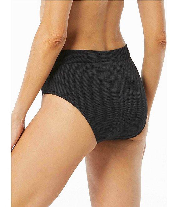 Beach House Letty Solid Crossover Texture Bikini Swim Bottom Product Image
