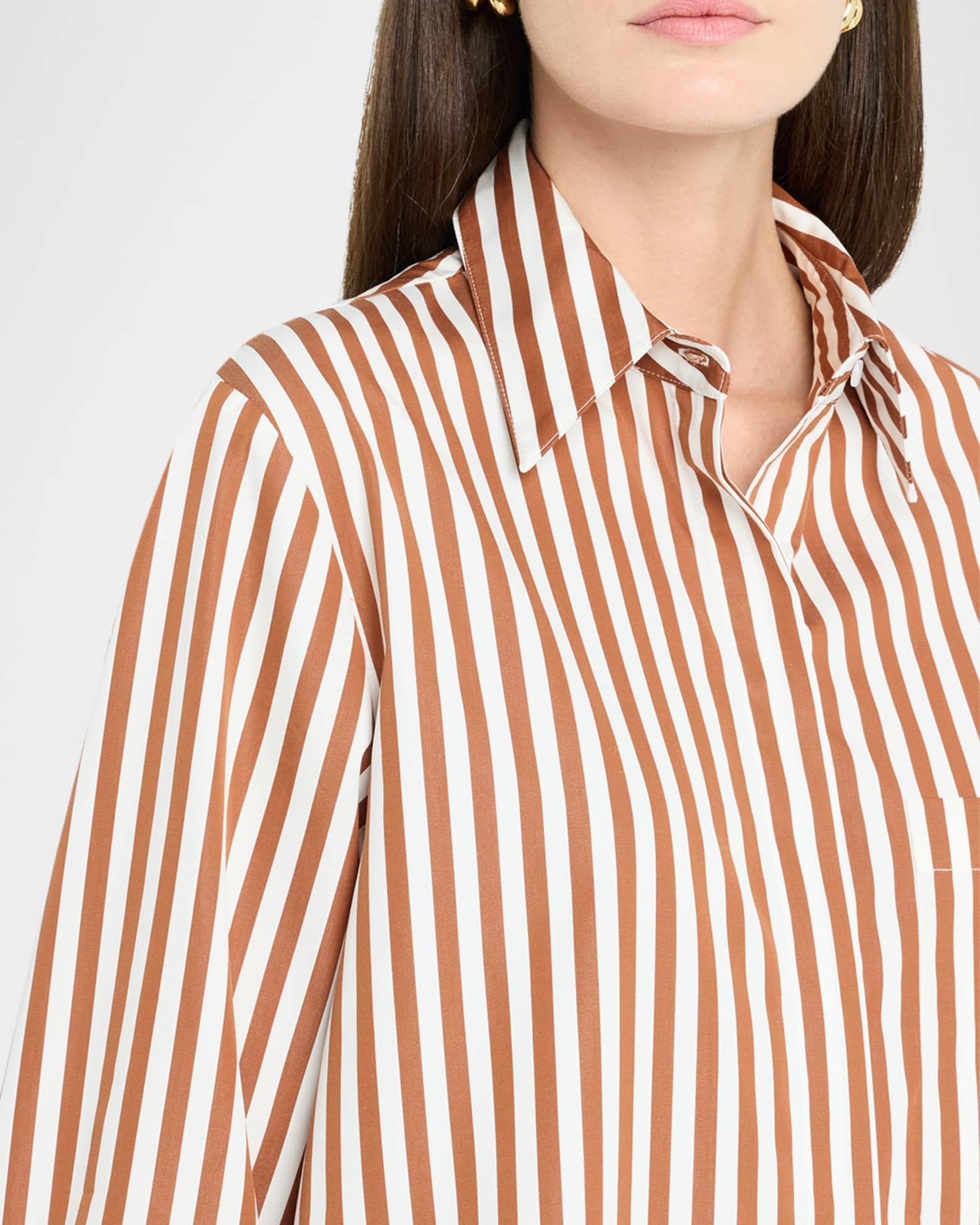 Morning After Striped Shirtdress Product Image