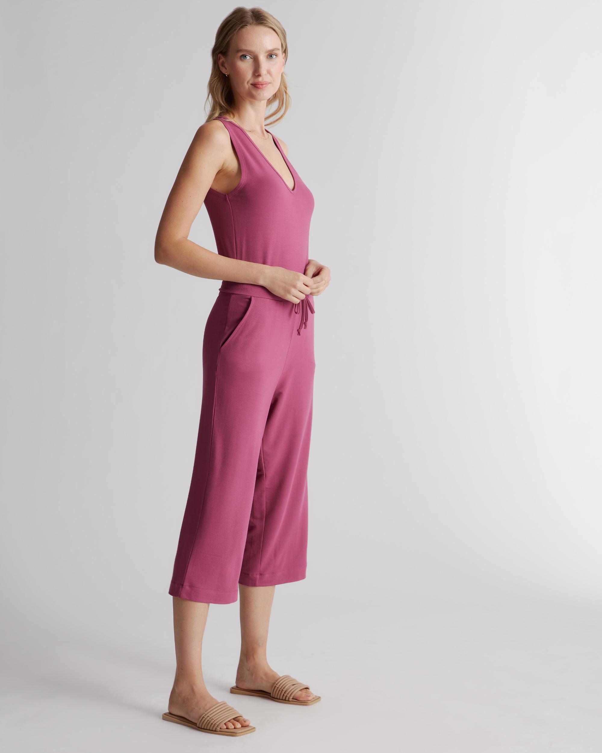 Quince | Women's French Terry Modal Jumpsuit Lenzing Modal Product Image