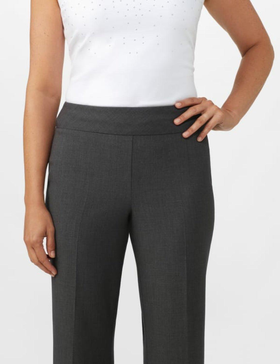 Roz & Ali™ Secret Agent Pull On Tummy Control Pants - Tall Length - Plus Product Image