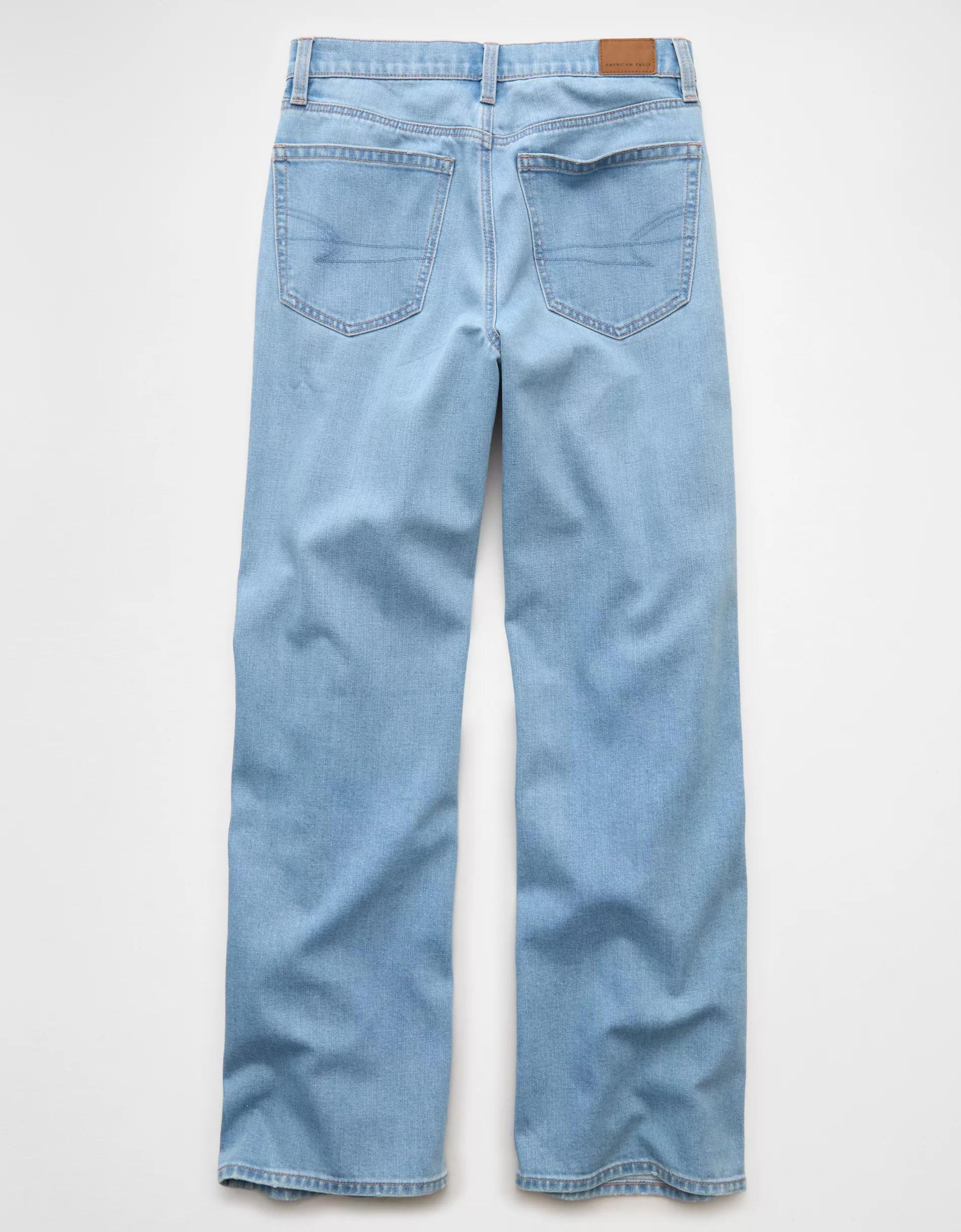 AE Stretch High-Waisted Stovepipe Jean Product Image