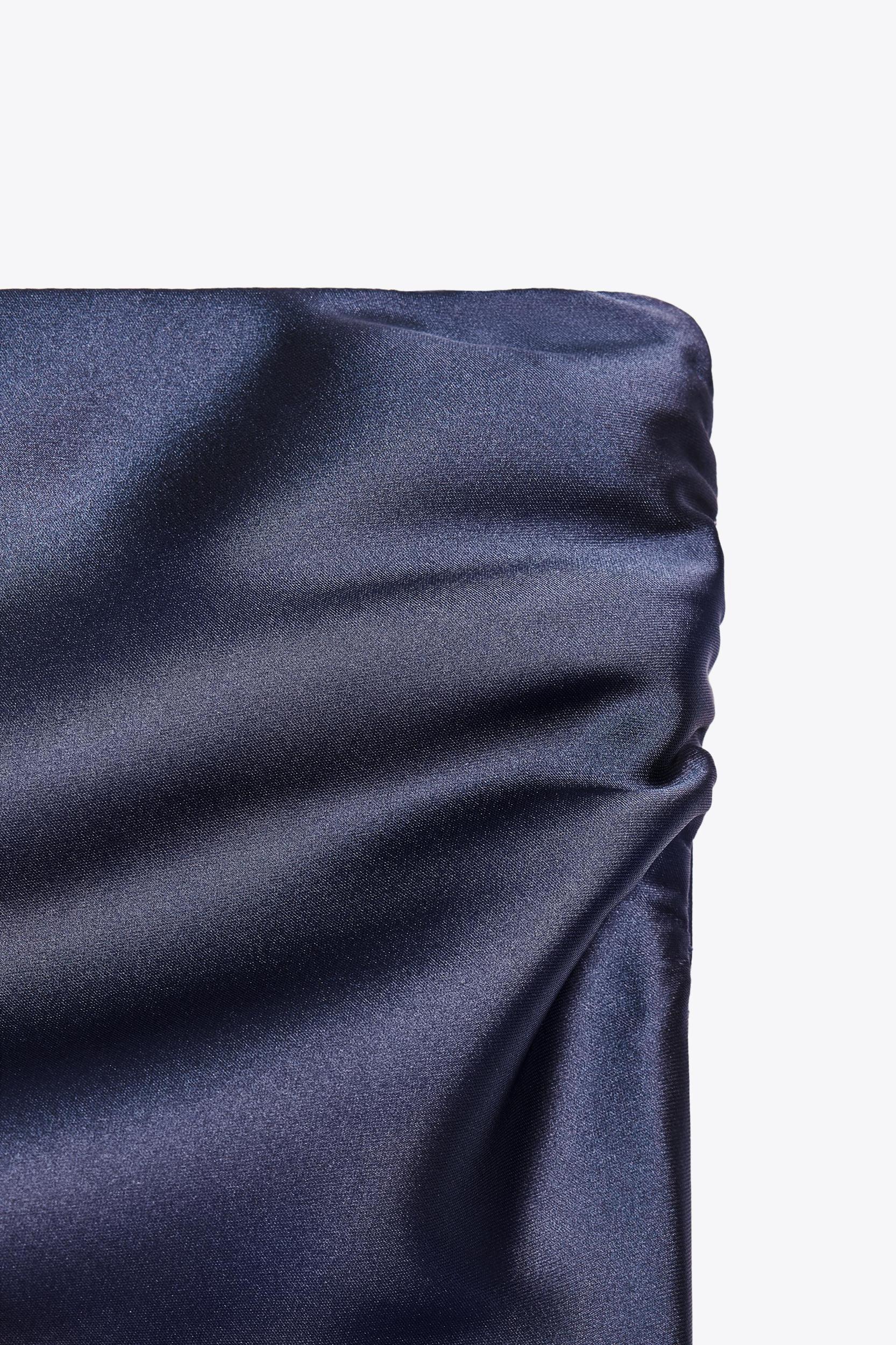SATIN EFFECT HANKY TOP Product Image