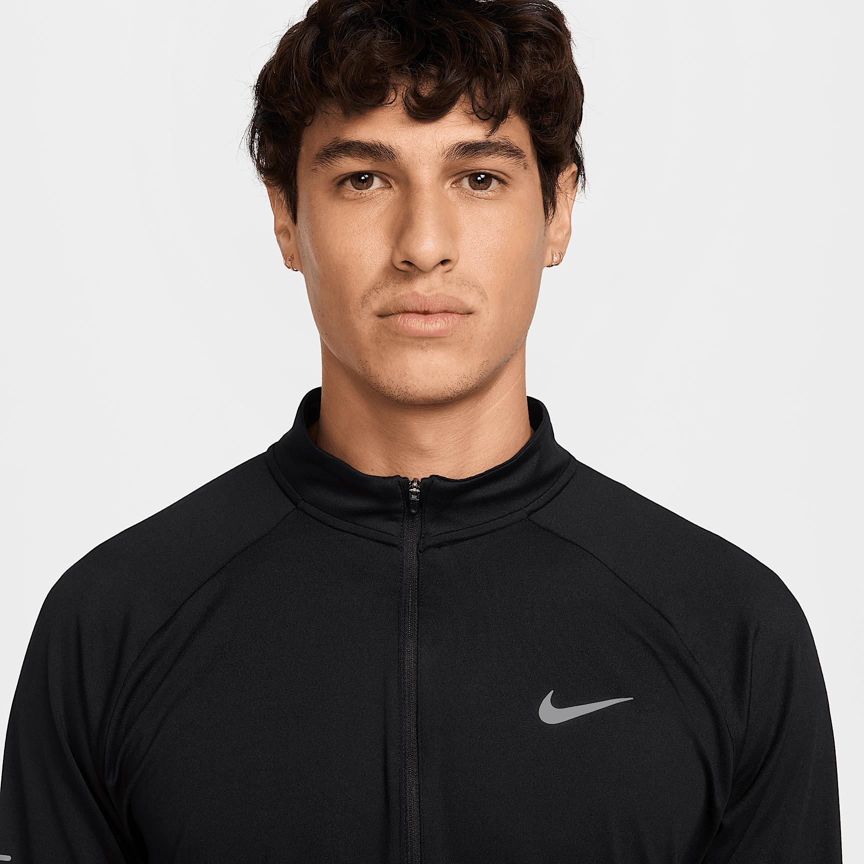 Nike Mens Stride Dri-FIT 1/4-Zip Running Top | HV2180-010 Product Image