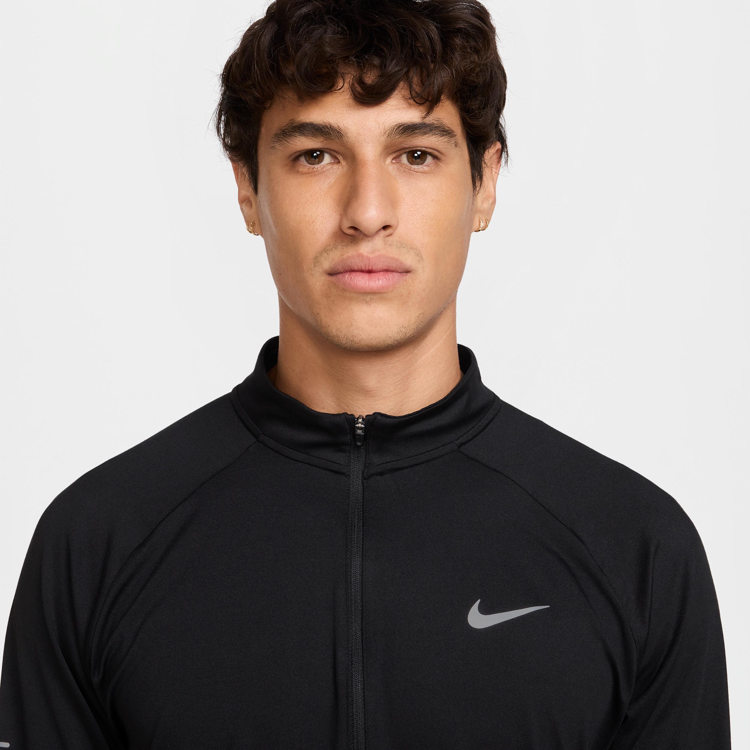 Nike Mens Stride Dri-FIT 1/4-Zip Running Top | HV2180-010 Product Image