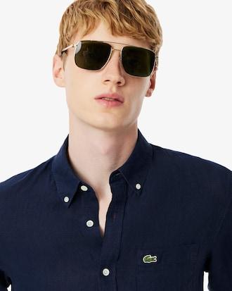 Regular Fit Linen Shirt Product Image