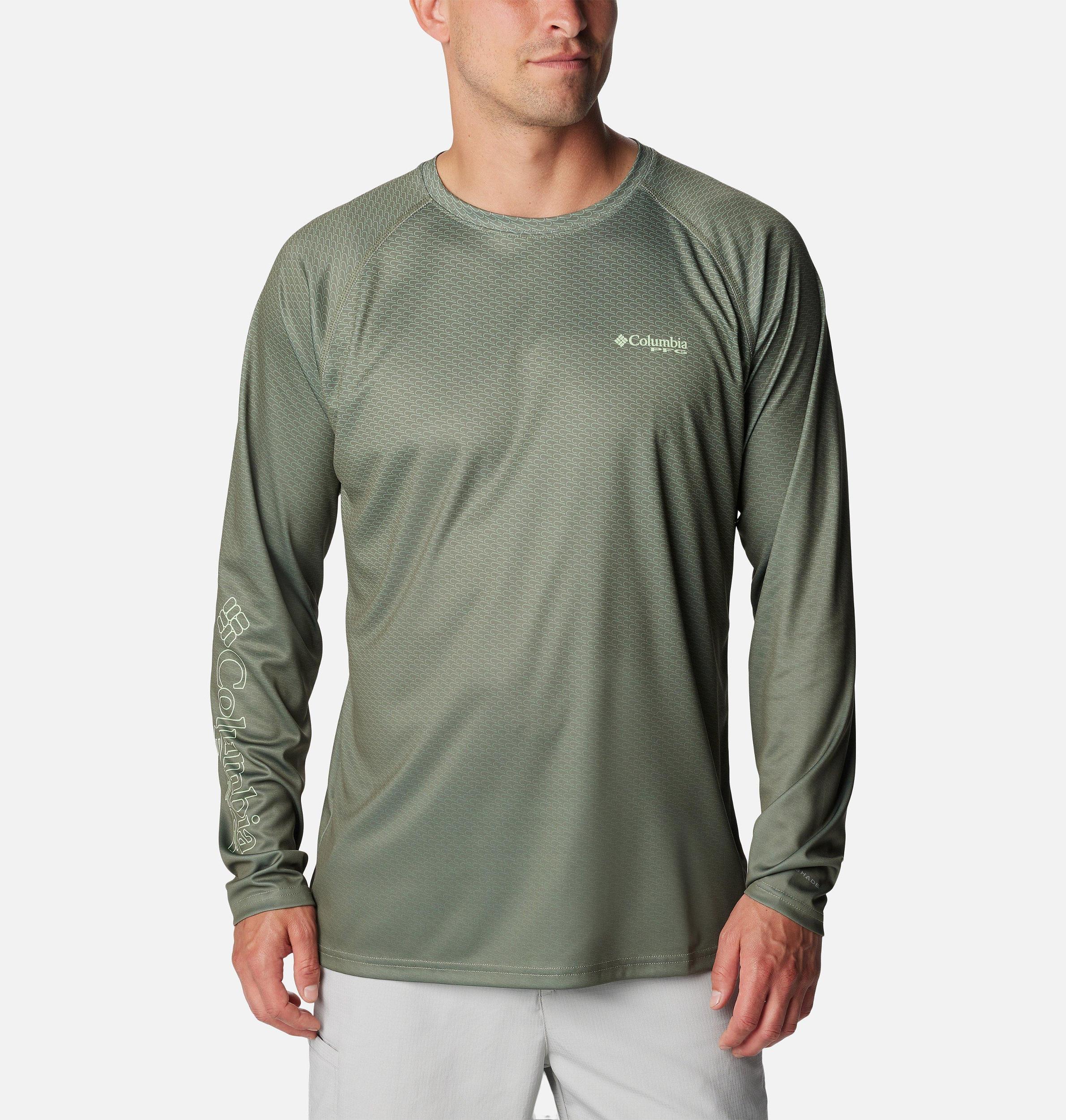 Columbia Mens PFG Super Terminal Tackle Super Fade Long Sleeve Shirt- Product Image