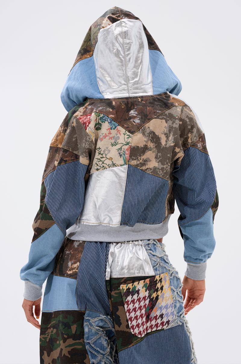 WILD AND FREE ZIP UP SWEATSHIRT Product Image