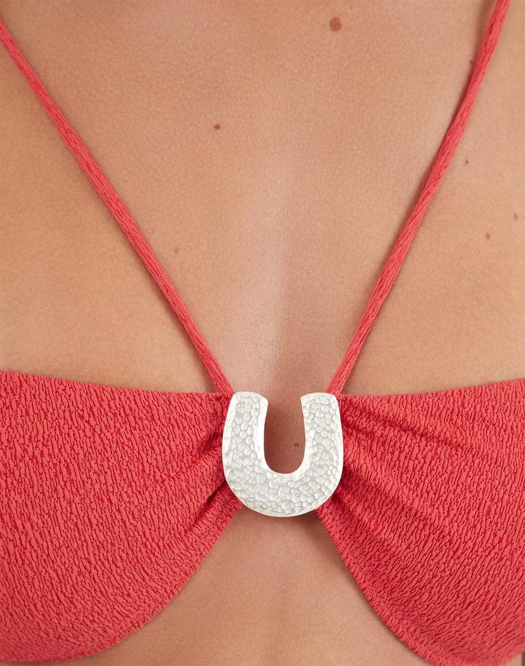 Firenze Sami Bandeau Top - Raspberry Product Image