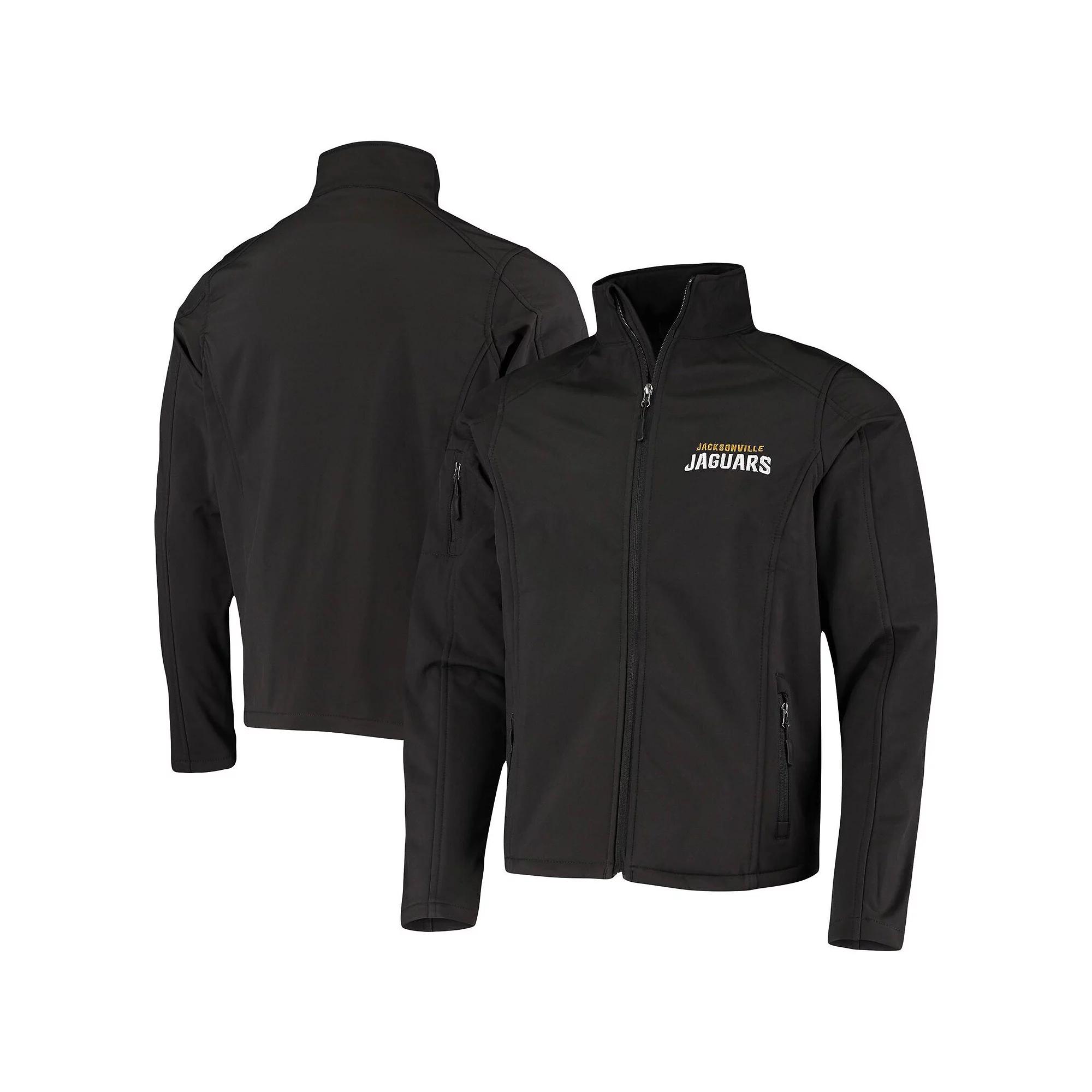 Men's Dunbrooke Black Jacksonville Jaguars Sonoma Softshell Full-Zip Jacket,  Product Image