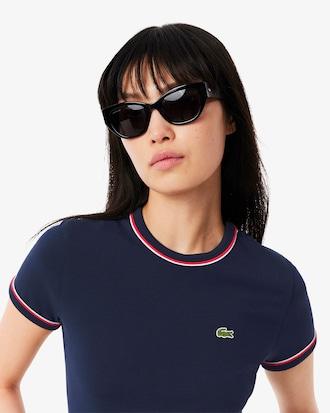 Women's Contrast Accent Jersey T-Shirt Product Image