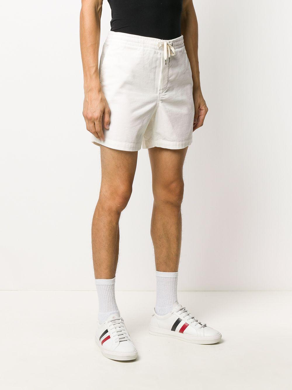 corduroy straight-leg shorts Product Image