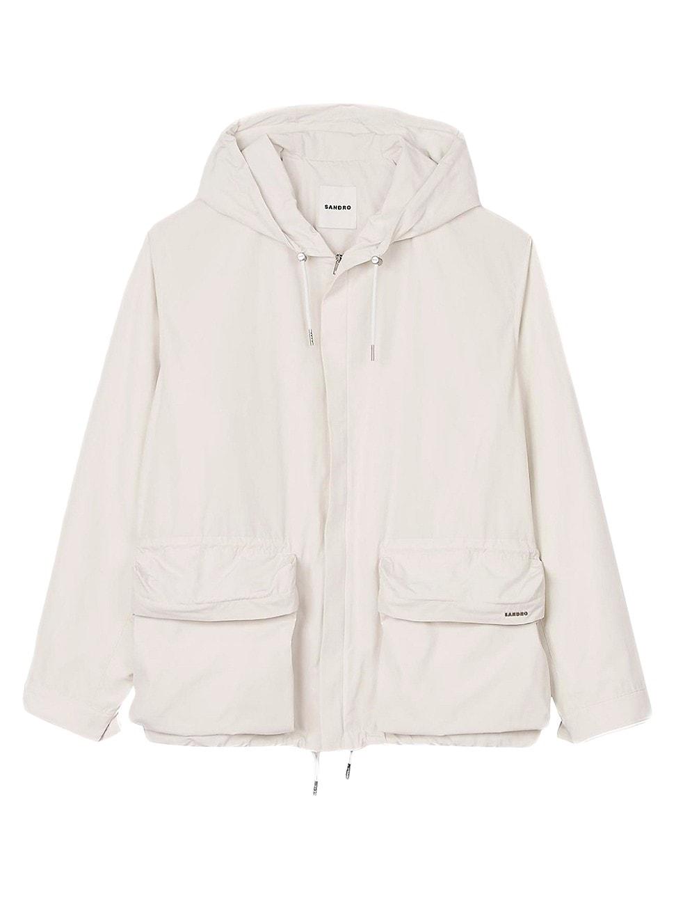 Mens Hooded Windbreaker Product Image