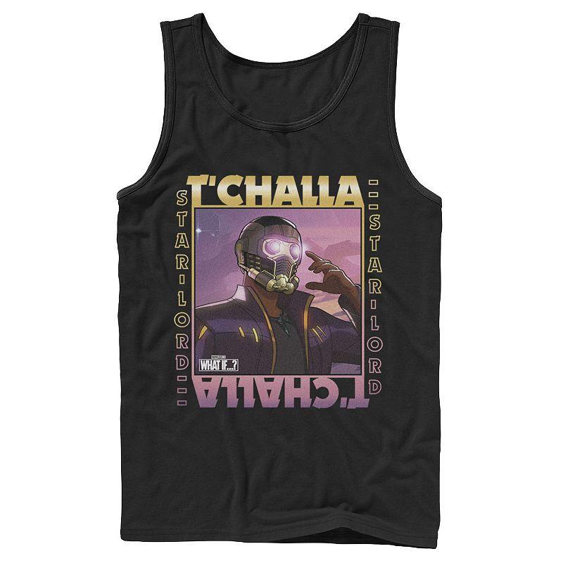 Men's Marvel What If T'Challa Star Lord Poster Sweatshirt,  Product Image